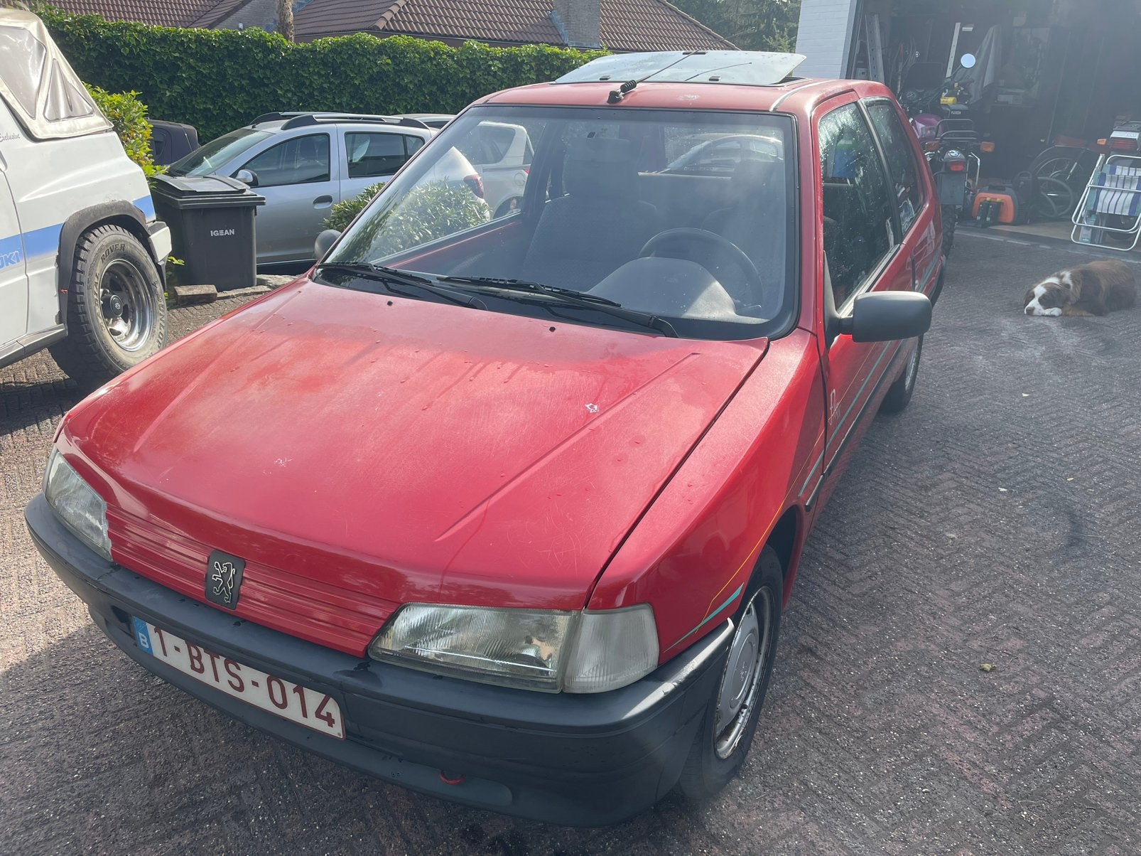106 XN 1.0i Open dak/oldtimer!!!!!!, Voorwielaandrijving, Stof, 4 cilinders, Bedrijf