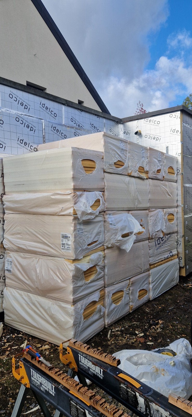 70 m² de panneaux isolants PIR IDELCO 120 mm – NE, Bricolage & Construction, Enlèvement, Mousse rigide (PIR), 12 cm ou plus, Neuf