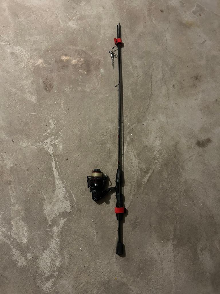 Forel hengel + molen, Ophalen, Zo goed als nieuw, Molen