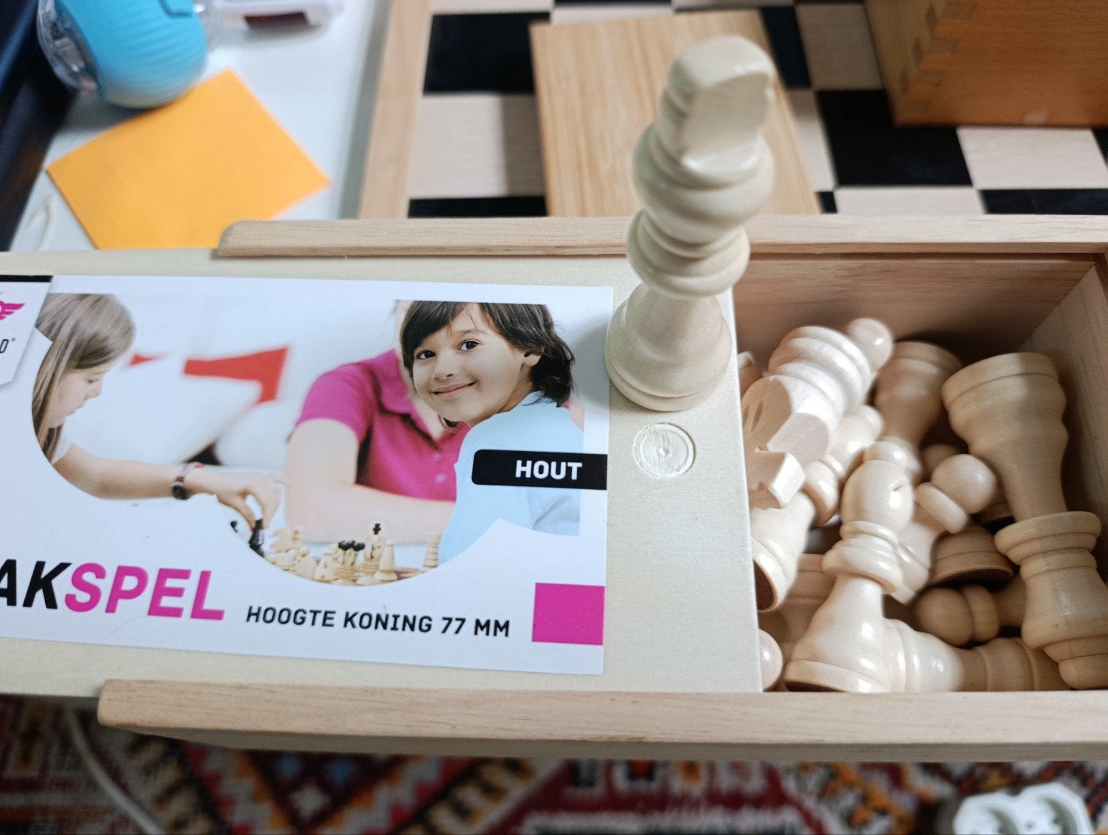 pièces d'échecs à vendre, Enlèvement