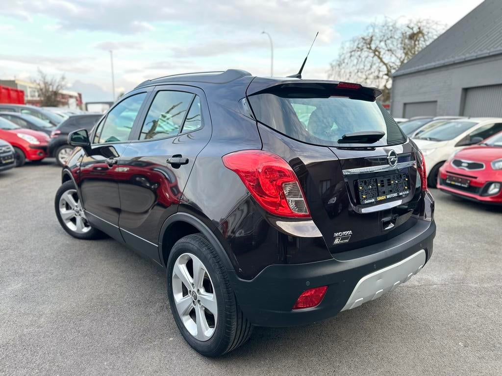 Opel Mokka 1.6i | Camera | Cruise | Airco | Gps *Garantie*, Auto's, Euro 5, Bruin, 5 deurs, Parkeersensor