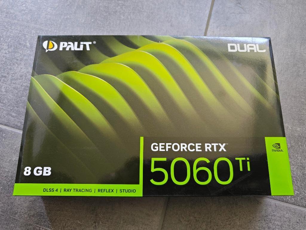 Carte graphique RTX 5060 TI neuve, Informatique & Logiciels, Neuf, GDDR6, Enlèvement, HDMI