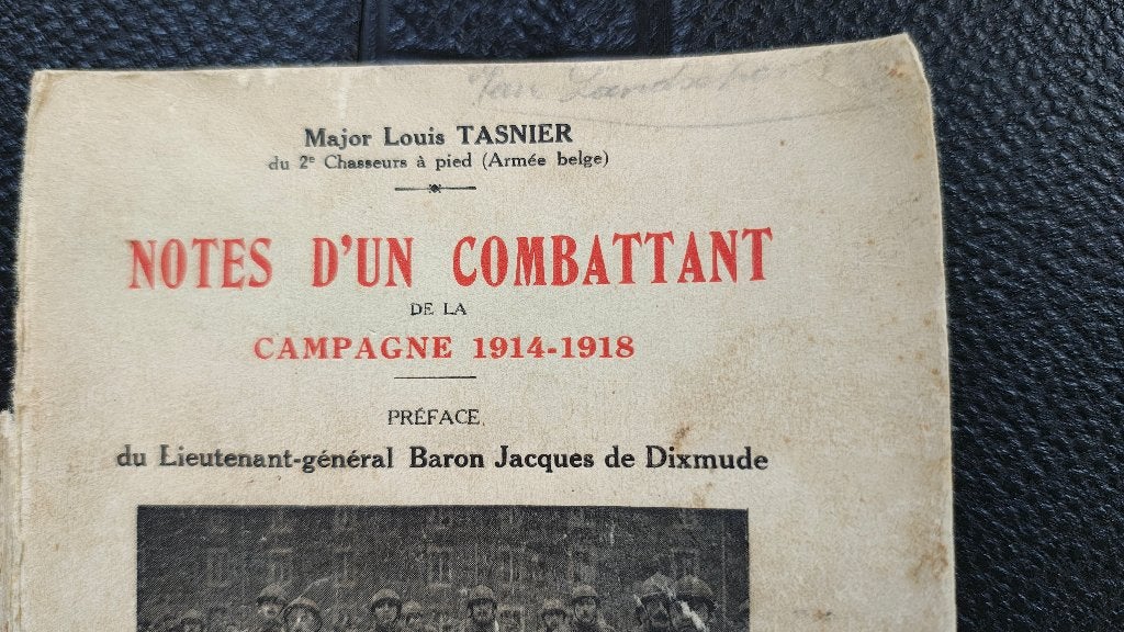 Guerre 1914-1918 campagne Dixmude Yser livre militaire, Gelezen, Verzenden, Major Louis Tasnier, Algemeen
