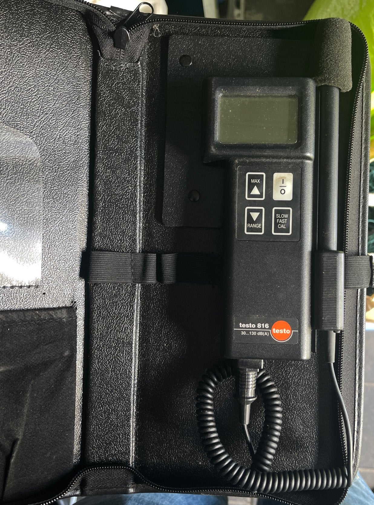 Geluidsniveaumeter (decibelmeter) Testo 816, Doe-het-zelf en Bouw, Meetapparatuur, Zo goed als nieuw, Ophalen