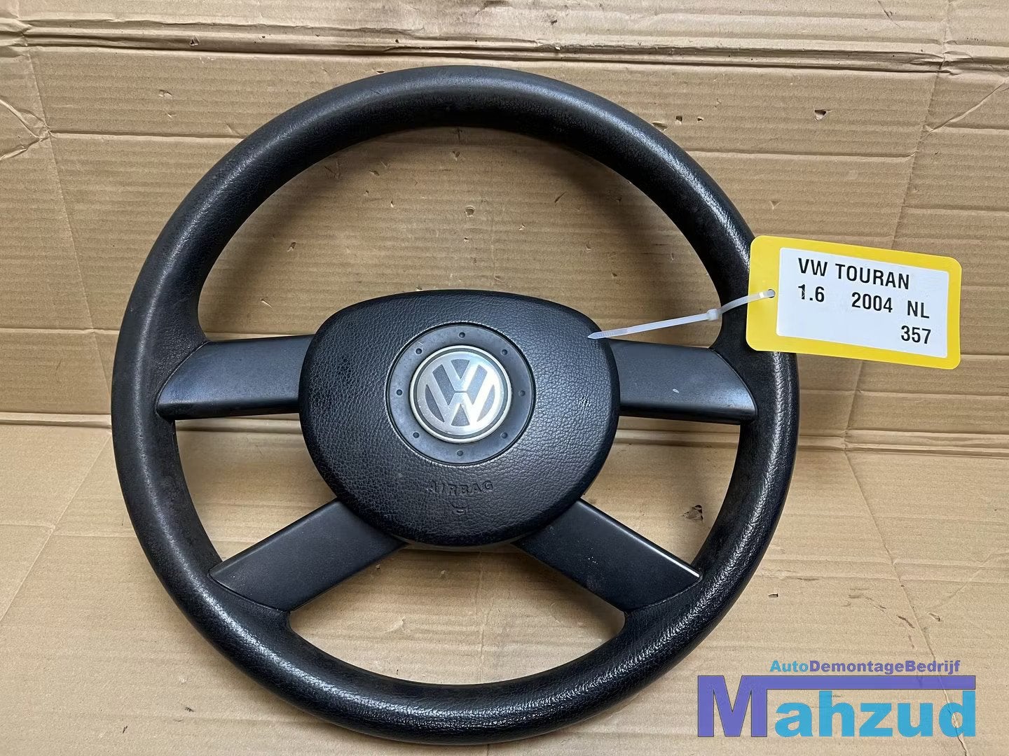 VW TOURAN Golf 5 Stuurwiel stuur met airbag, Auto-onderdelen, Besturing, Gebruikt, Volkswagen, Volkswagen AG, Vw@volkswagen.de