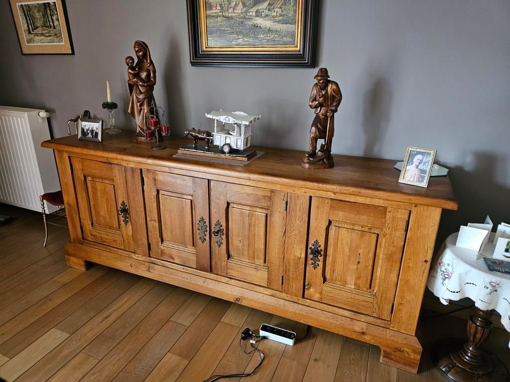 te koop antieke eetkamer, Ophalen