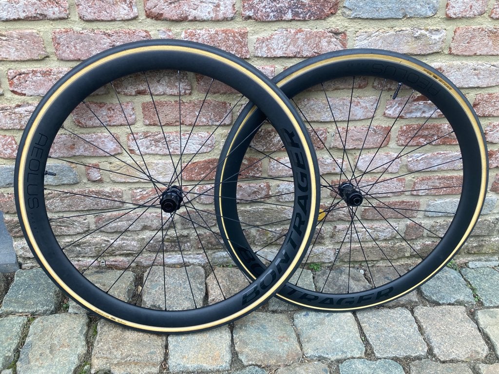 Bontrager Aeolus TLR Pro Carbon wielen, Ophalen, Zo goed als nieuw, Carbon