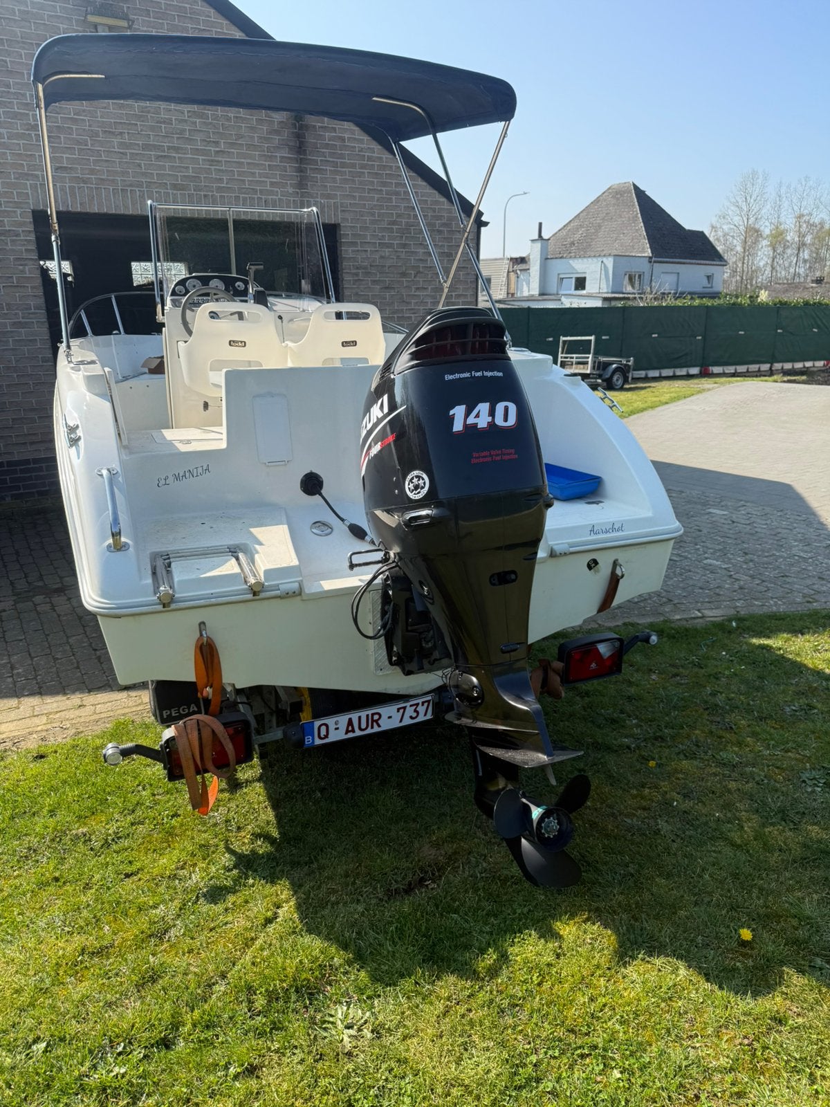 Consoleboot northstar cc190, Watersport en Boten, Vis- en Consoleboten, Ophalen, Zo goed als nieuw