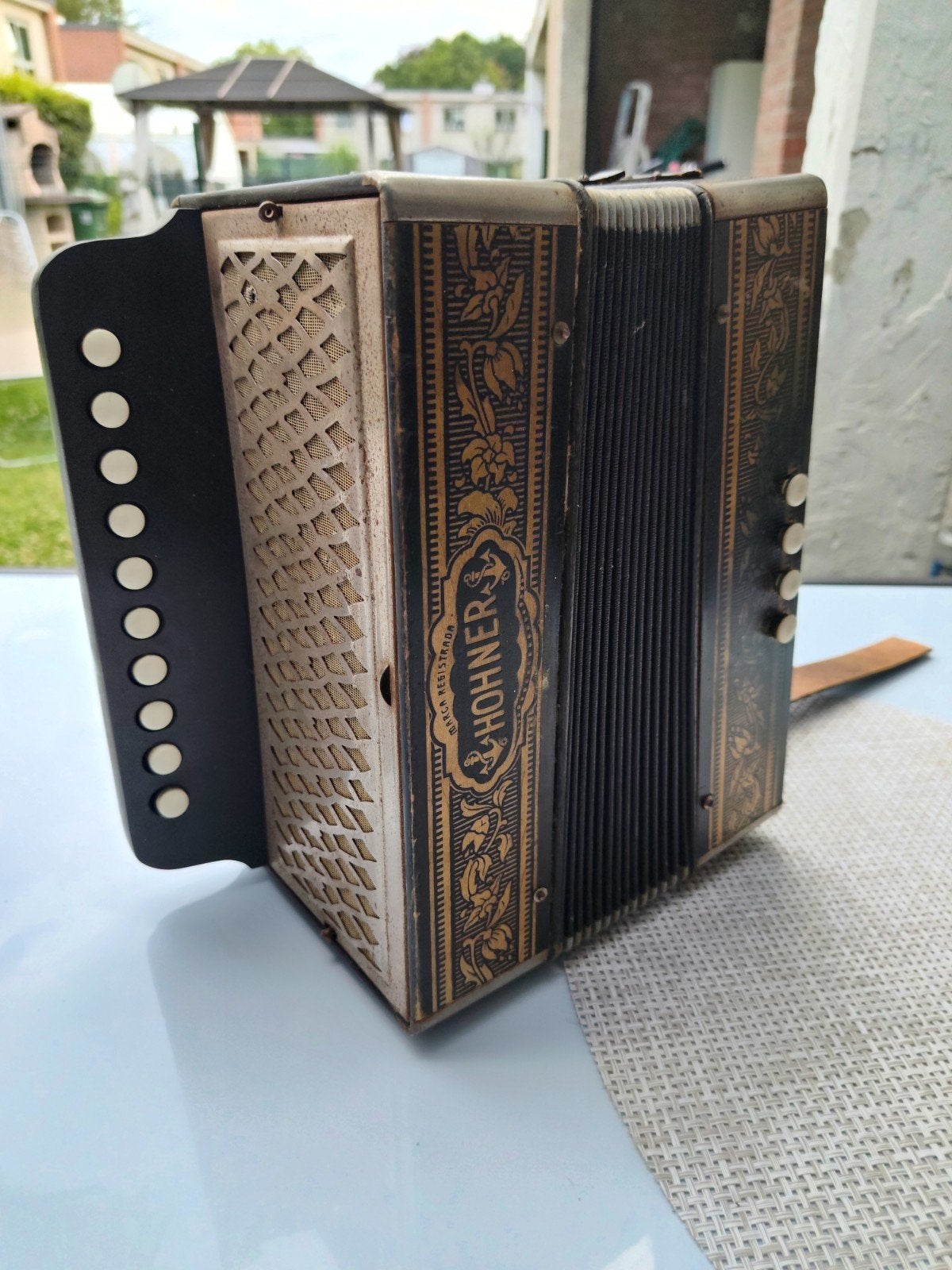 Vintage hohner, Muziek en Instrumenten, Accordeons, Ophalen of Verzenden, Hohner