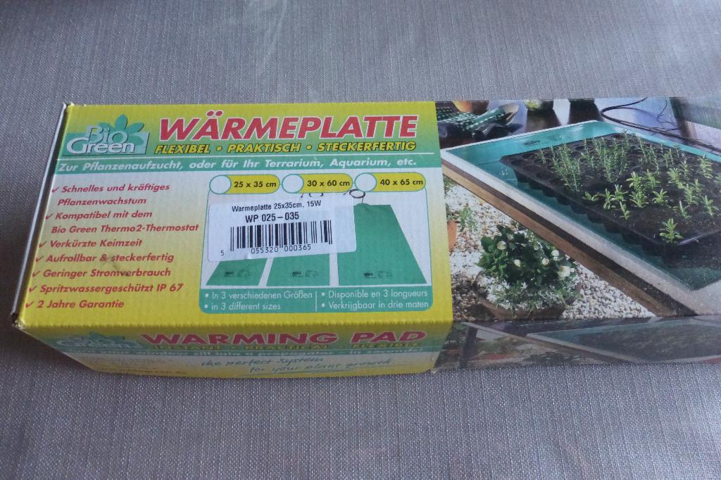verwarmplaat voor opkweek groenten, Tuin en Terras, Ophalen, Zo goed als nieuw