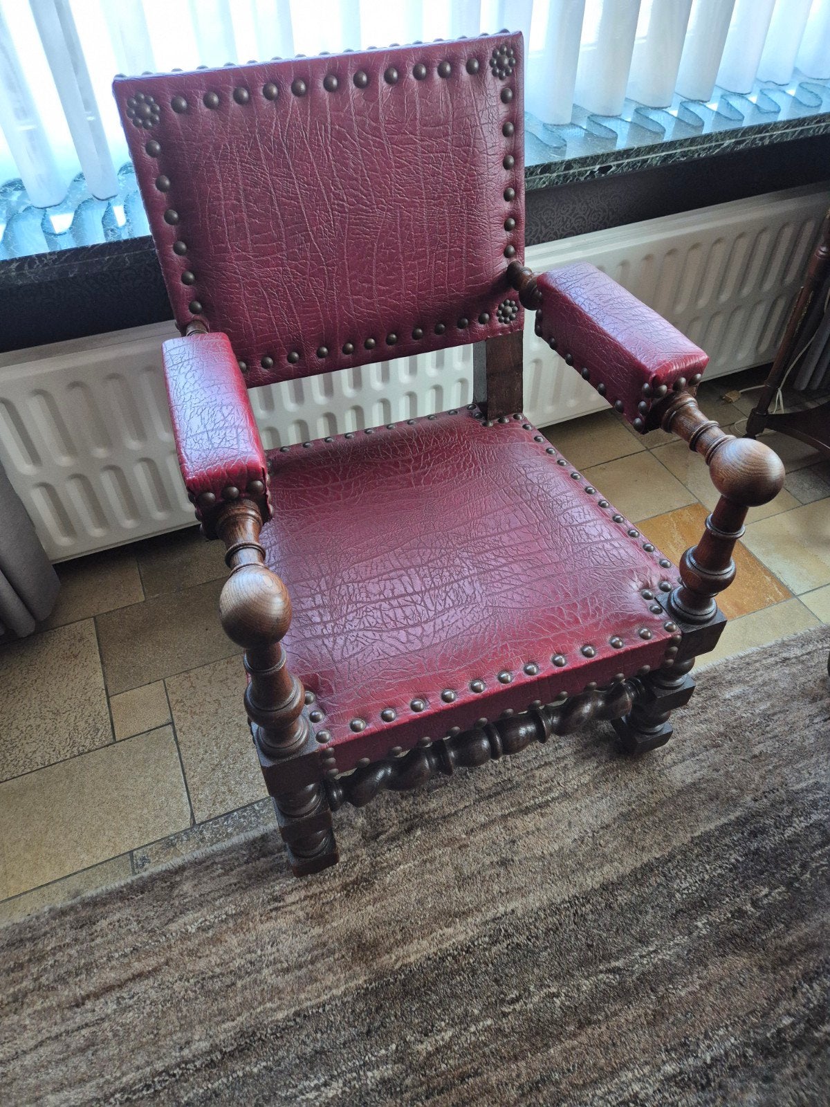 antieke zetel ,sierzetel, Ophalen