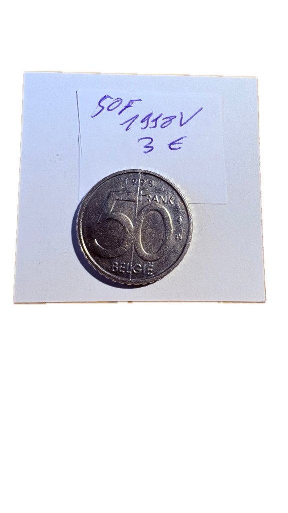 ALBERT II : 50 FRANCS 1998V, Enlèvement ou Envoi