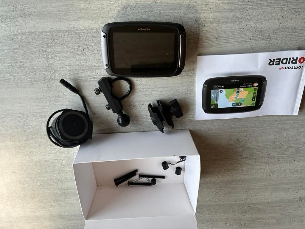 Tomtom rider 500, Motoren, Ophalen, Zo goed als nieuw