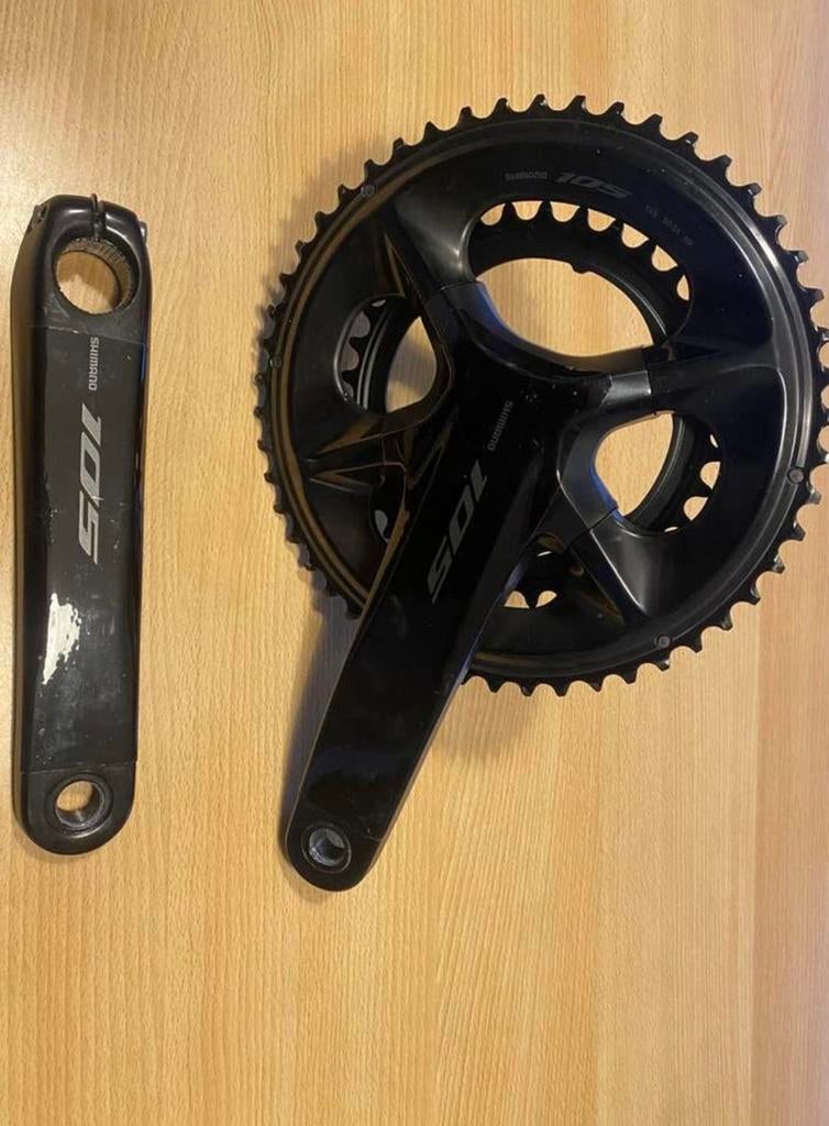 Shimano 105 R7100 12 speed crankset 172,5 / 50x34, Vélos & Vélomoteurs, Vélos Pièces, Neuf, Pédalier ou Pédales, Enlèvement ou Envoi