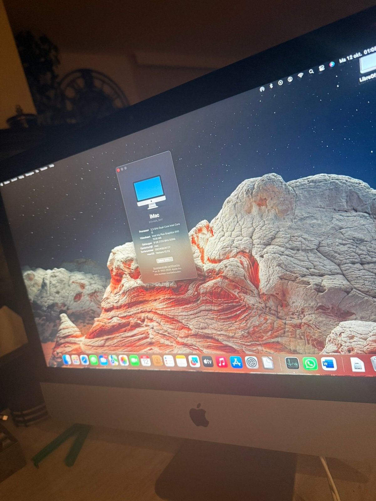 Imac 21,5 inch 2017, Computers en Software, Ophalen, 2 tot 3 Ghz, IMac, Zo goed als nieuw