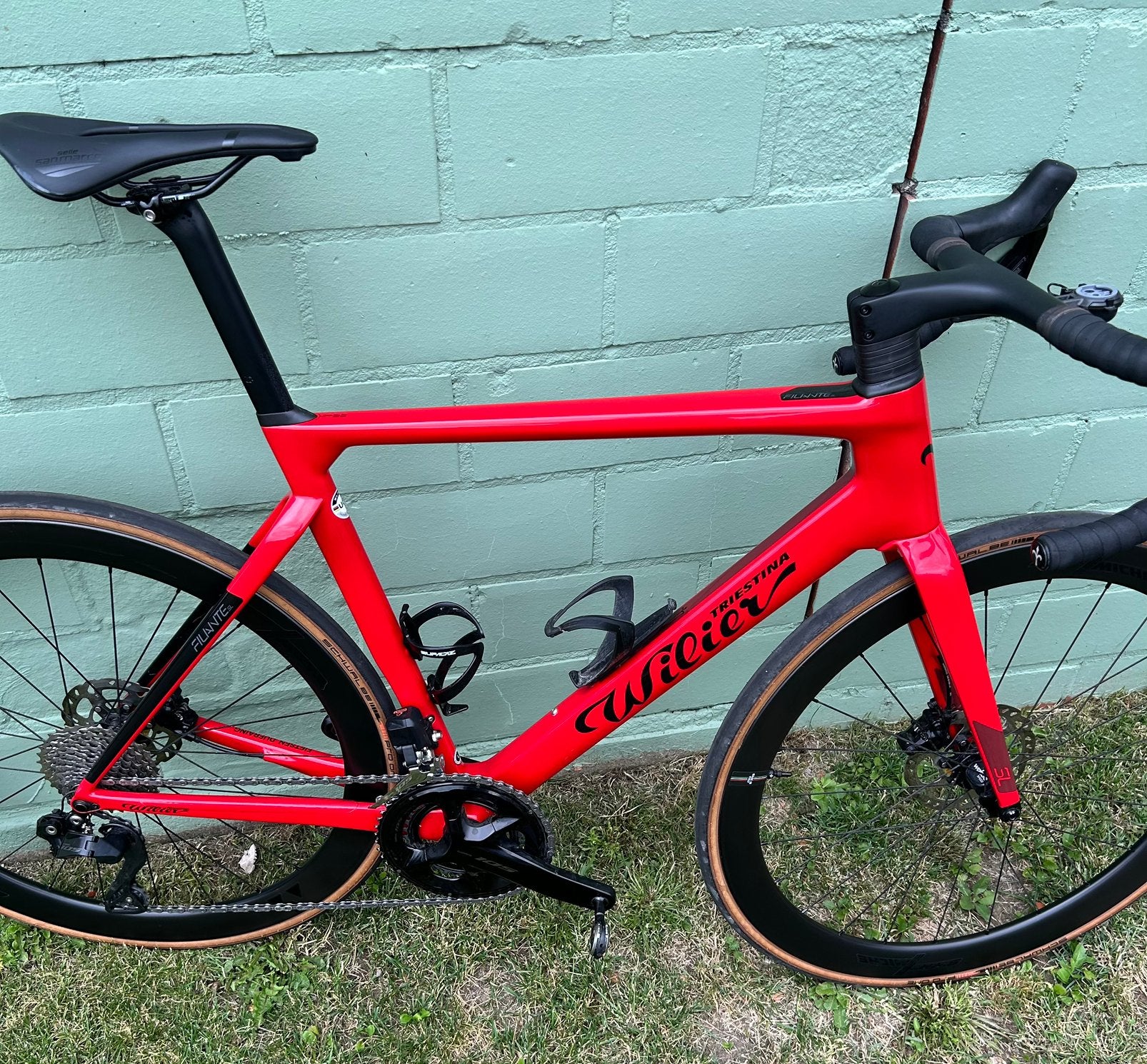 Wilier filante sl - elektronische shimano 105 - maat L, Enlèvement, Comme neuf