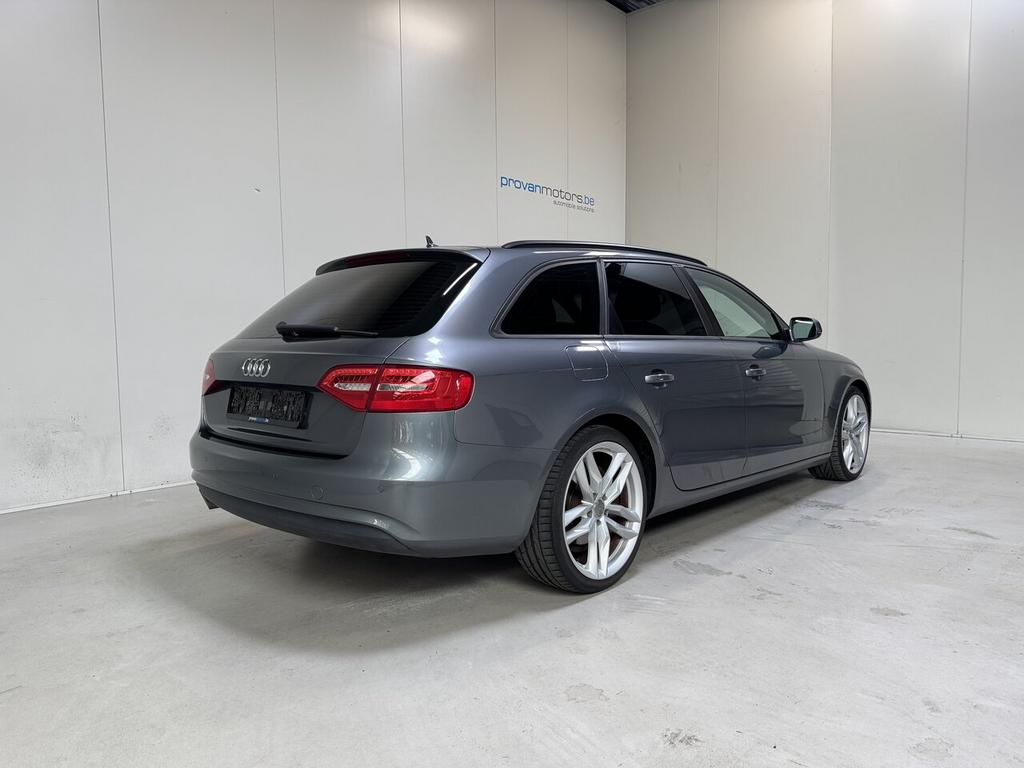 Audi A4 Avant 2.0d Man. EURO6- Airco - GPS - Topstaat!, Autos, Audi, Argent ou Gris, Achat, Euro 6, 5 portes