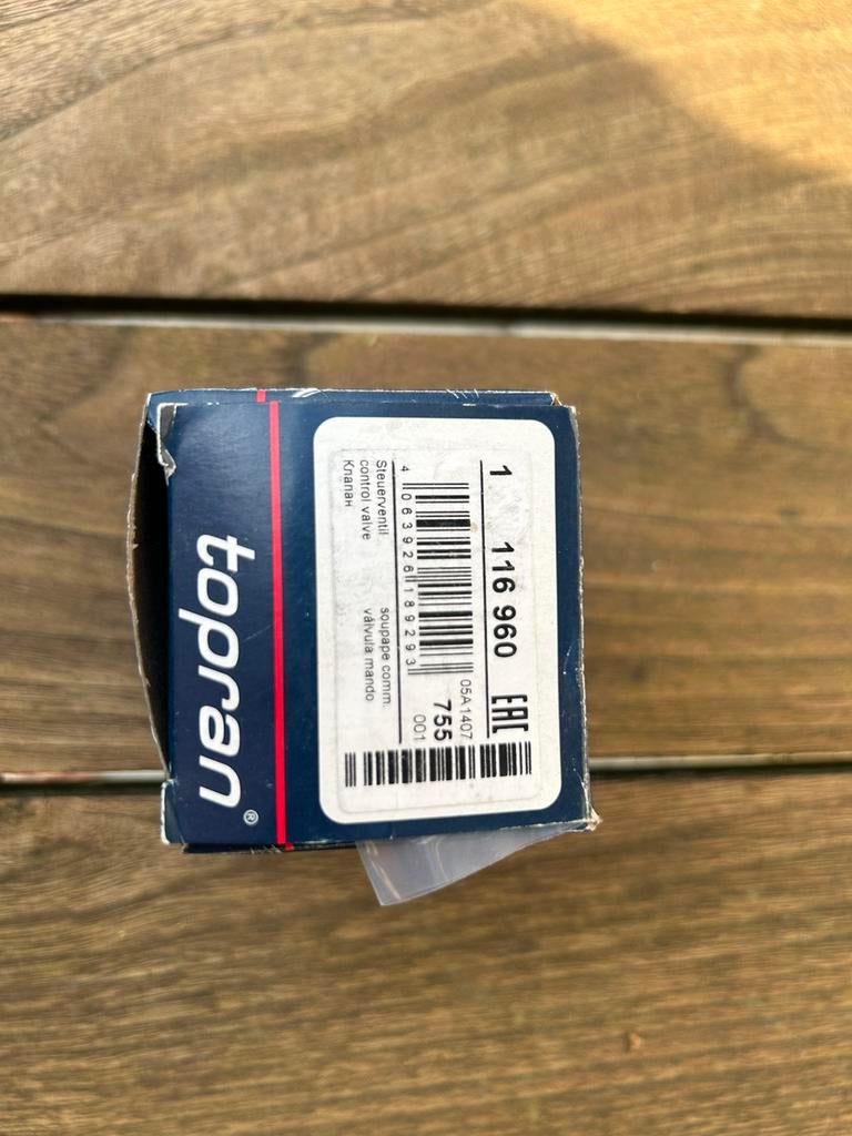 Nieuw topran oil pressure valve audi a4 b8, Ophalen, Nieuw, Audi