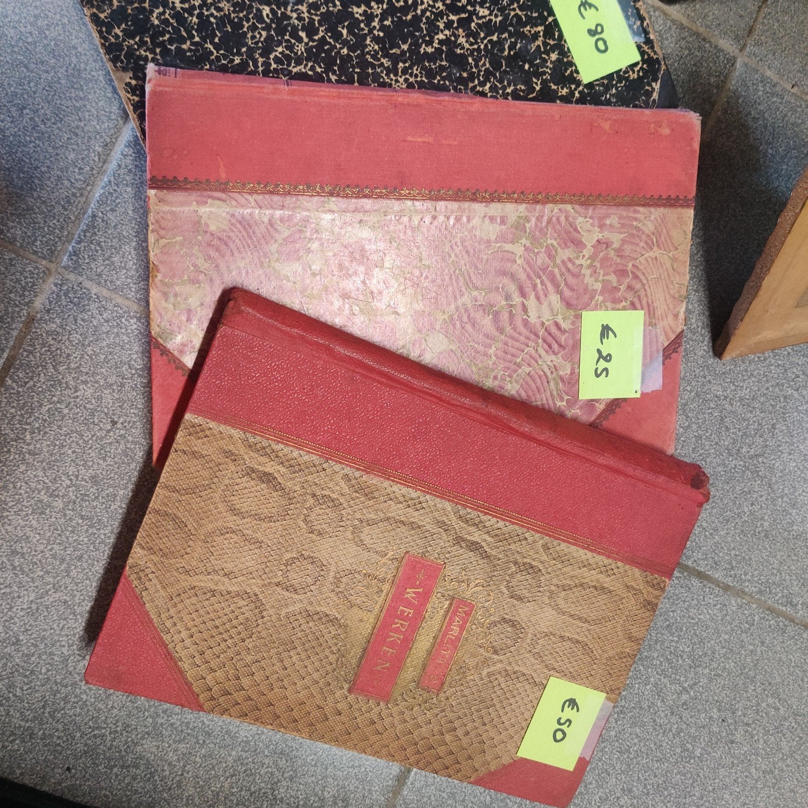 Oplage antieke boeken en schriften, Antiek en Kunst, Ophalen of Verzenden