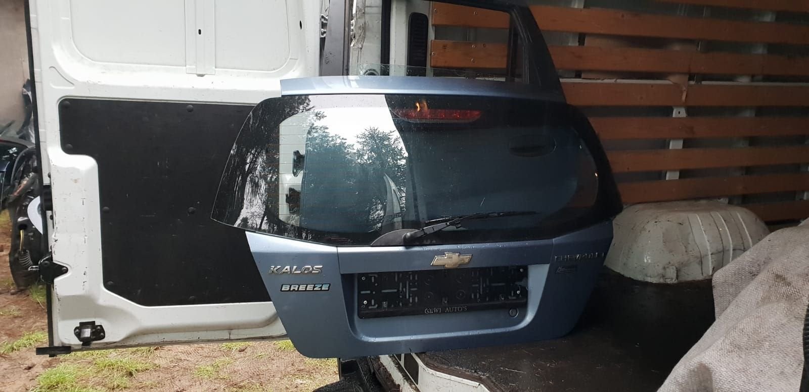 CHEVROLET KALOS ACHTERKLEP MODEL 2006, Arrière, -, Haillon arrière, Utilisé