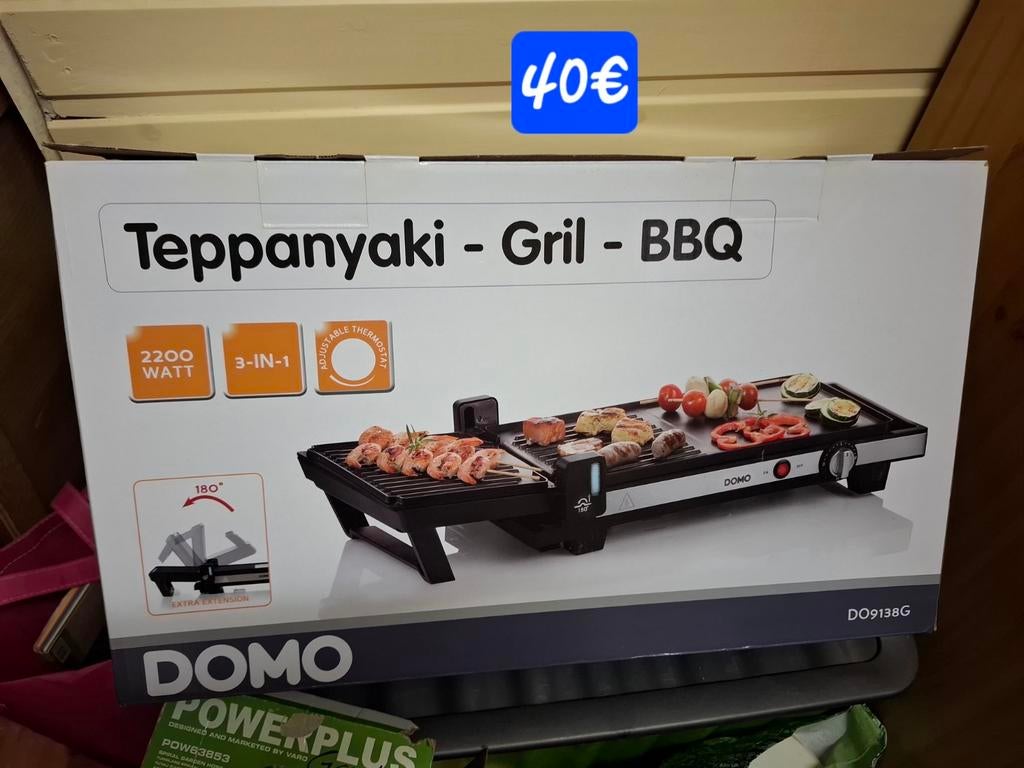 Teppanyaki . Neuf, Electroménager, Enlèvement
