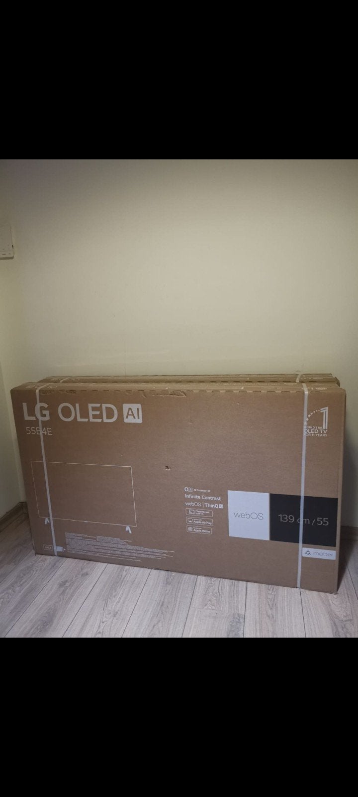 Téléviseur LG OLED Al 55B4E neuf avec facture, Enlèvement, OLED, LG