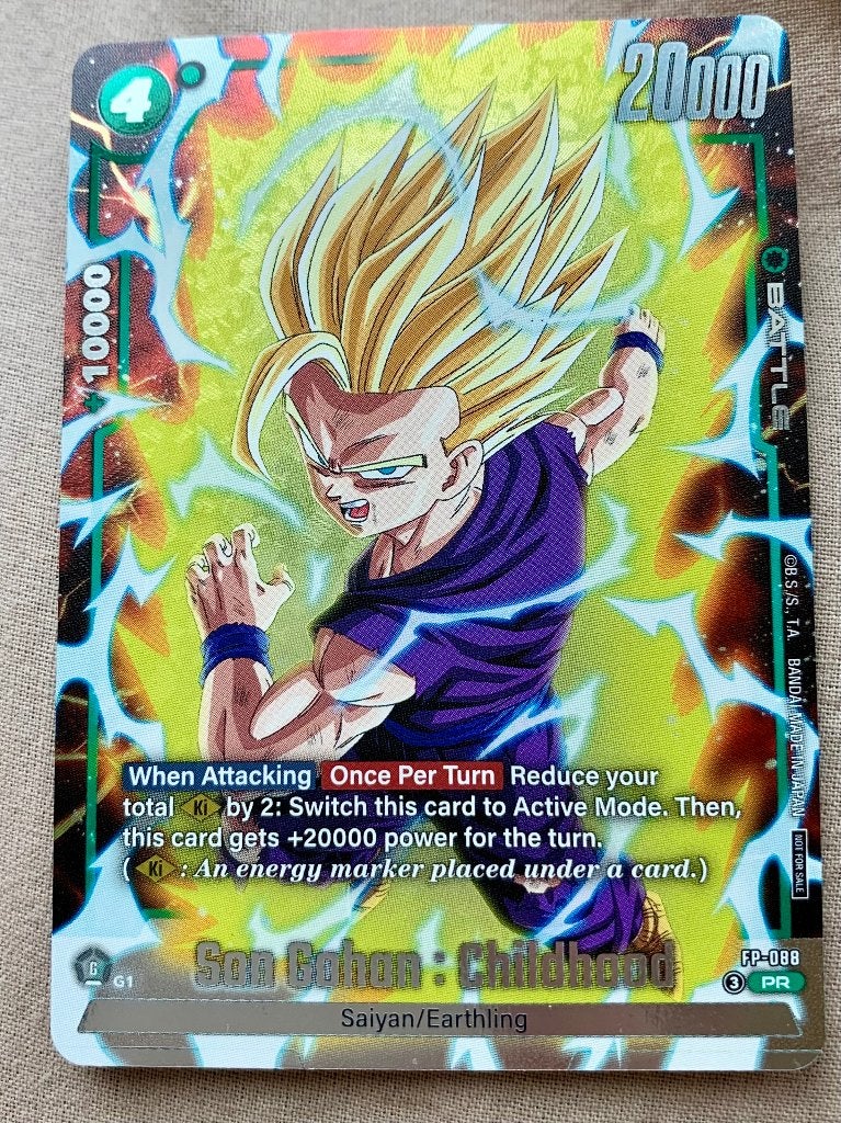 Dragon ball kaart, Ophalen of Verzenden, Nieuw, Losse kaart, Foil