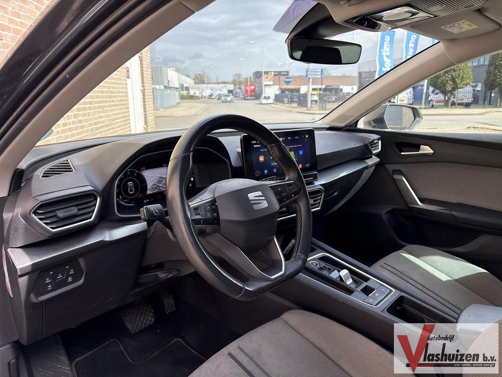 Seat Leon Sportstourer 1.5 eTSI Style Launch Edition Automaa, Auto's, Seat, Automaat, 129 g/km, Leon, Bedrijf