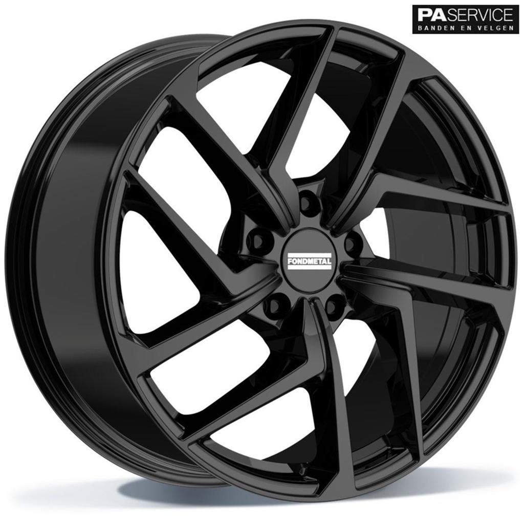 Nieuw 21 inch Gloss Black Audi A6 C9 Zomerset incl Hankook, Neuf, Pneus et Jantes, Véhicule de tourisme, -