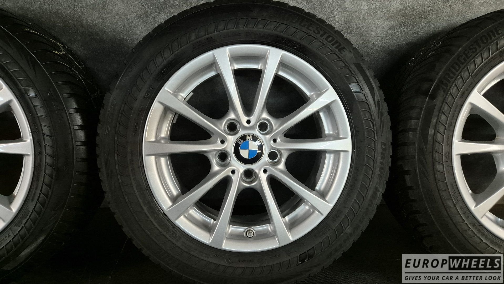 16 inch BMW 3 Serie F30 F31 F32 4 Style 390 winterbanden E90, Auto-onderdelen, Banden en Velgen, Banden en Velgen, Winterbanden
