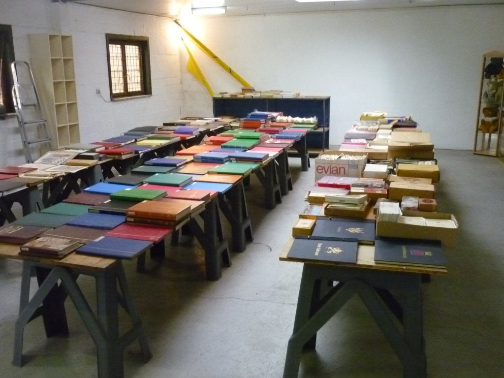 postzegels, Ophalen