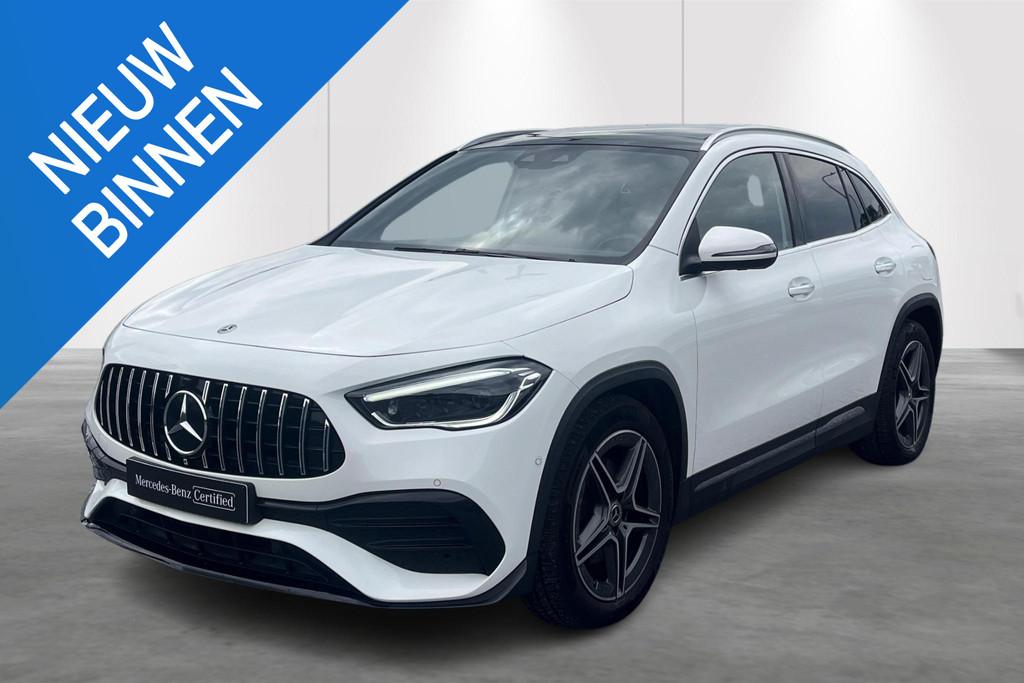 Mercedes-Benz GLA GLA 220 d 4MATIC HUD - Pano - leder, Auto's, Mercedes-Benz, Automaat, Stof, Gebruikt, 1670 kg