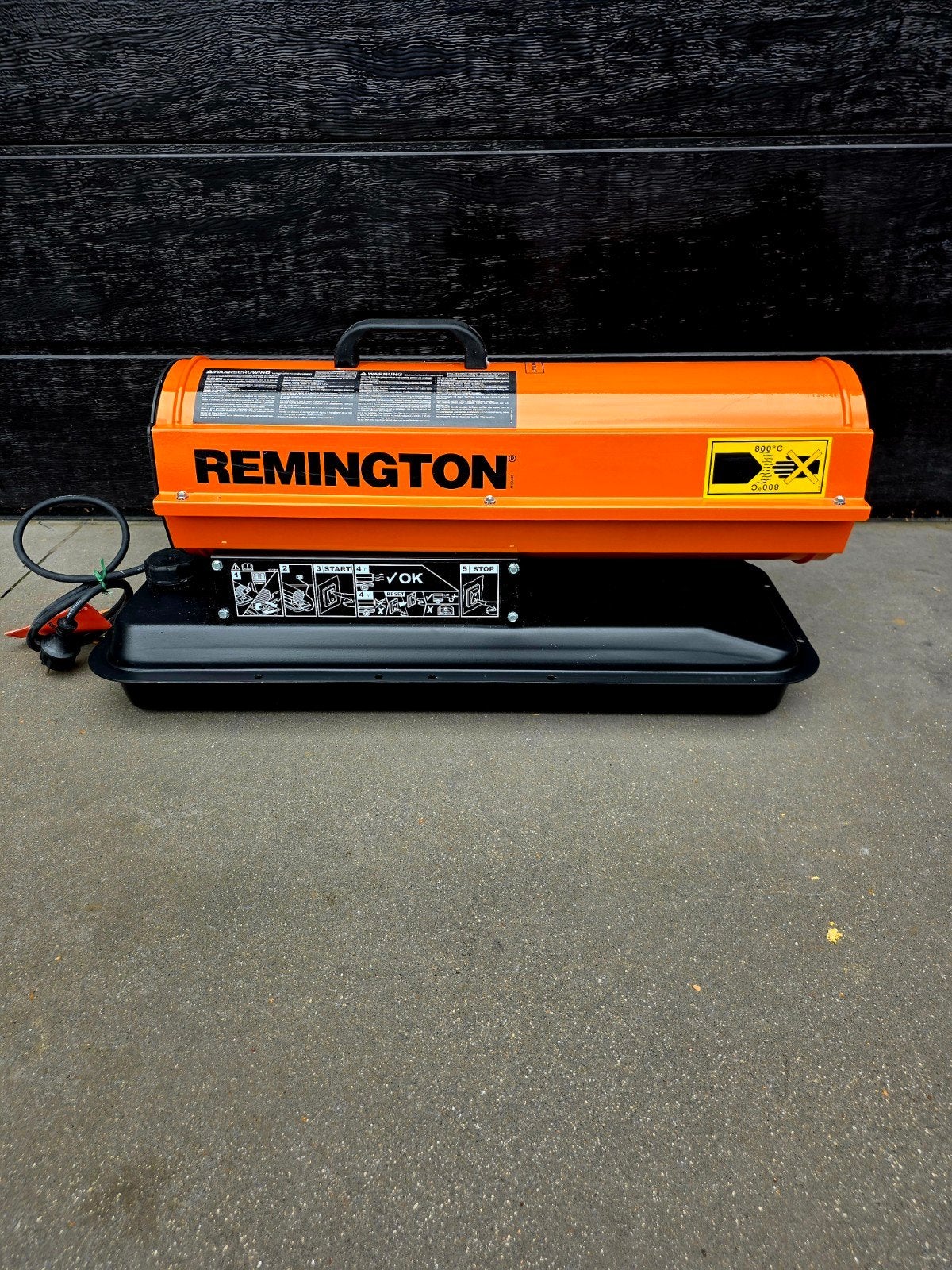 Remington 10kw heteluchtkanon, Divers, Machines à écrire, Enlèvement