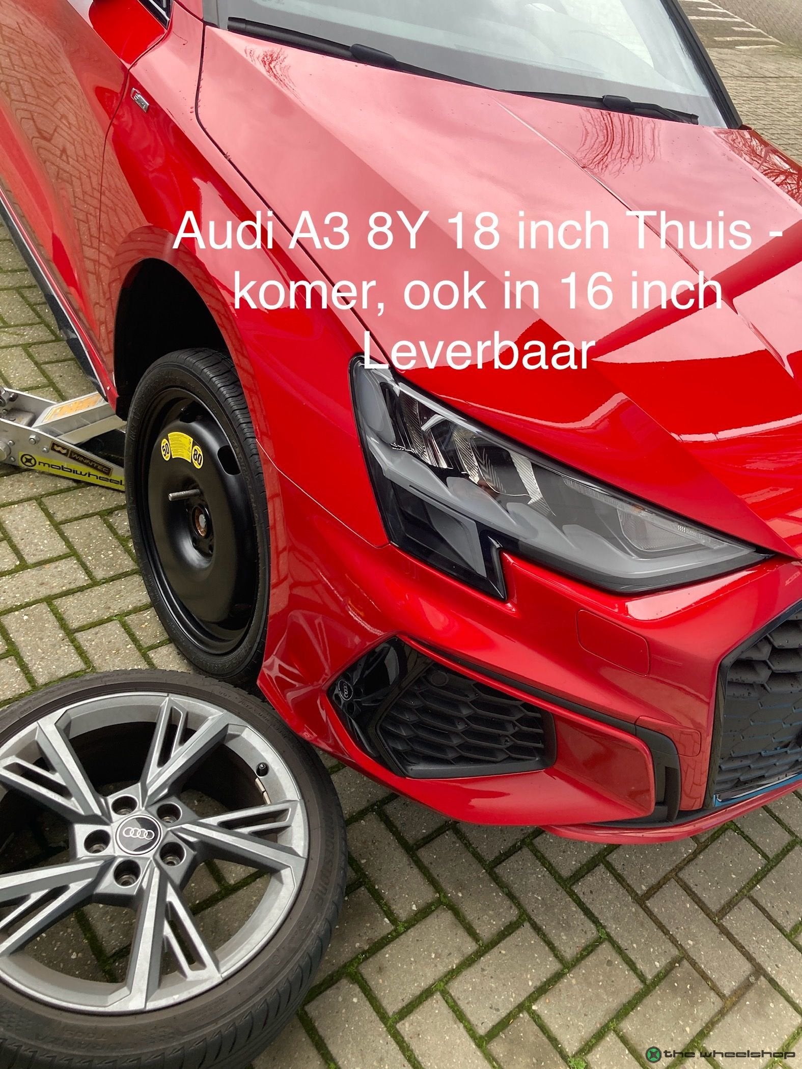Thuiskomer Reservewiel VW T-Roc Golf 7/8 T-Roc Audi A3 OEM 1, Auto-onderdelen, Banden en Velgen, Gebruikt, -, -, Banden en Velgen