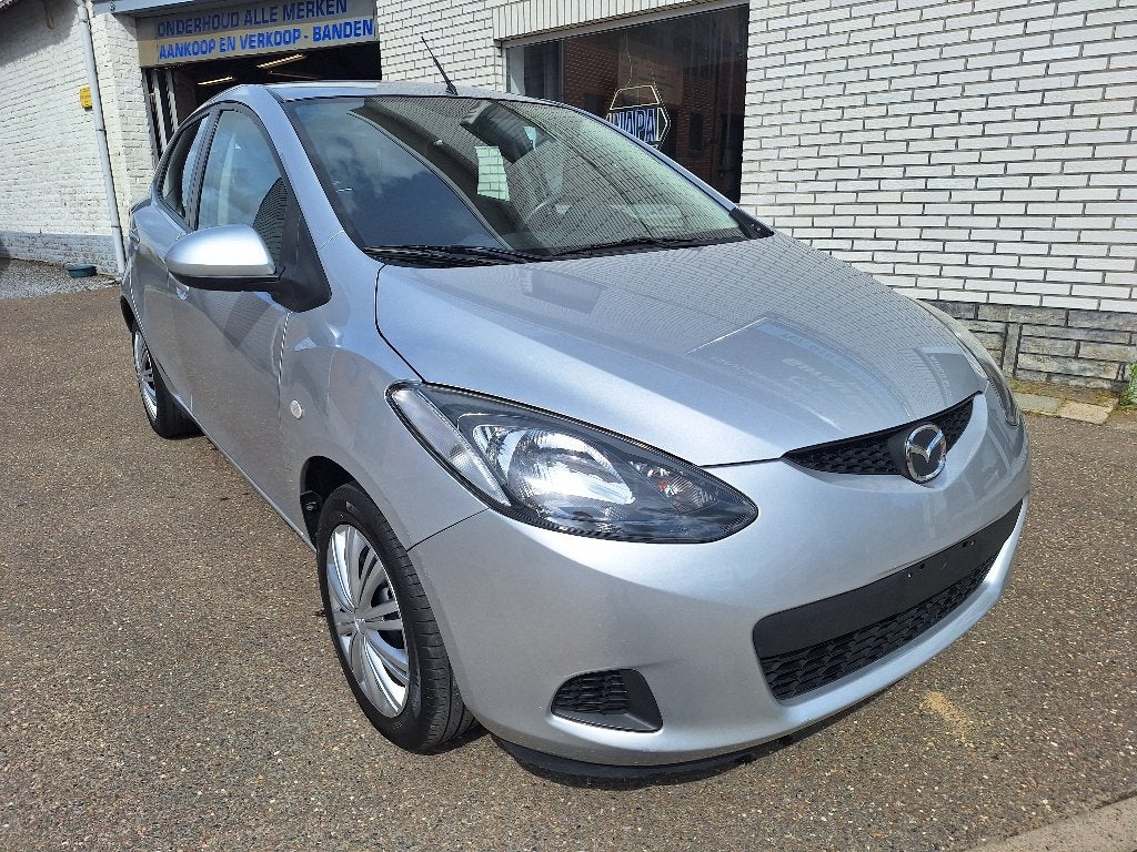 Mazda2 IPM 5DR HATCH 1.3L 75hp 5MT Active, Auto's, Stof, Zwart, 5 deurs, Zilver of Grijs