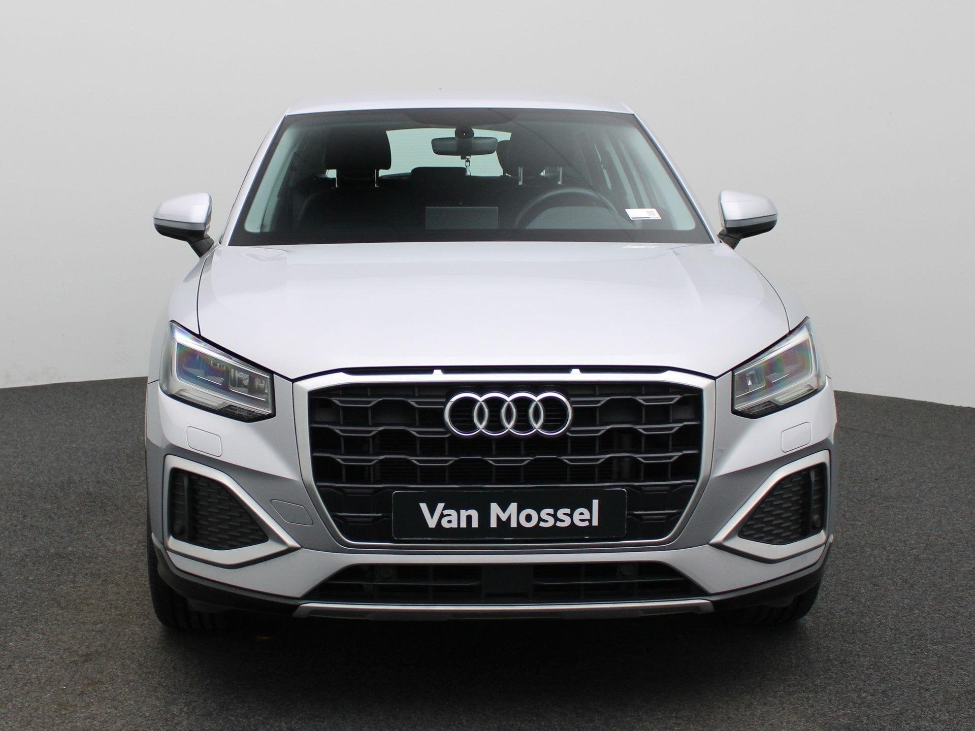 Audi Q2 1.0 30 TFSI 81kW Advanced, Autos, Argent ou Gris, Entreprise, Boîte manuelle, Noir