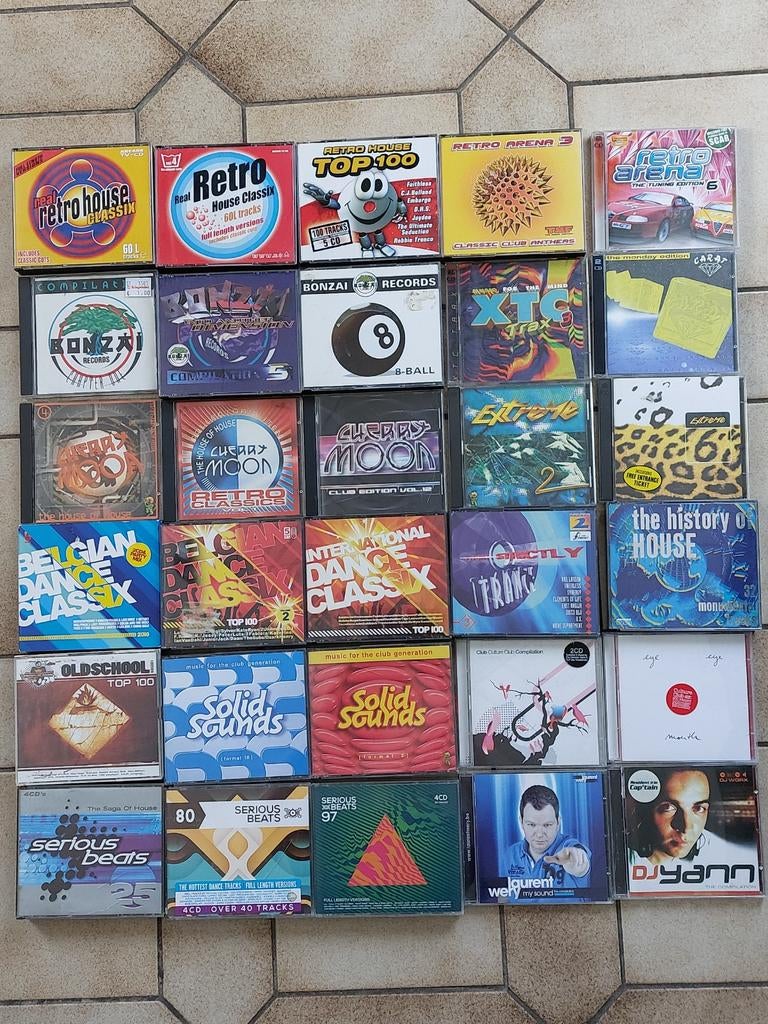 LOT 30 CD-BOXEN (Retro-Club-Trance), Envoi