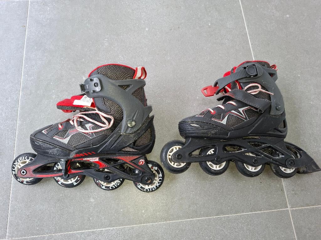 Fitness skate, inlineskate, roller - 35-38, kind, blauw, Gebruikt, Kinderen, Overige typen, Ophalen