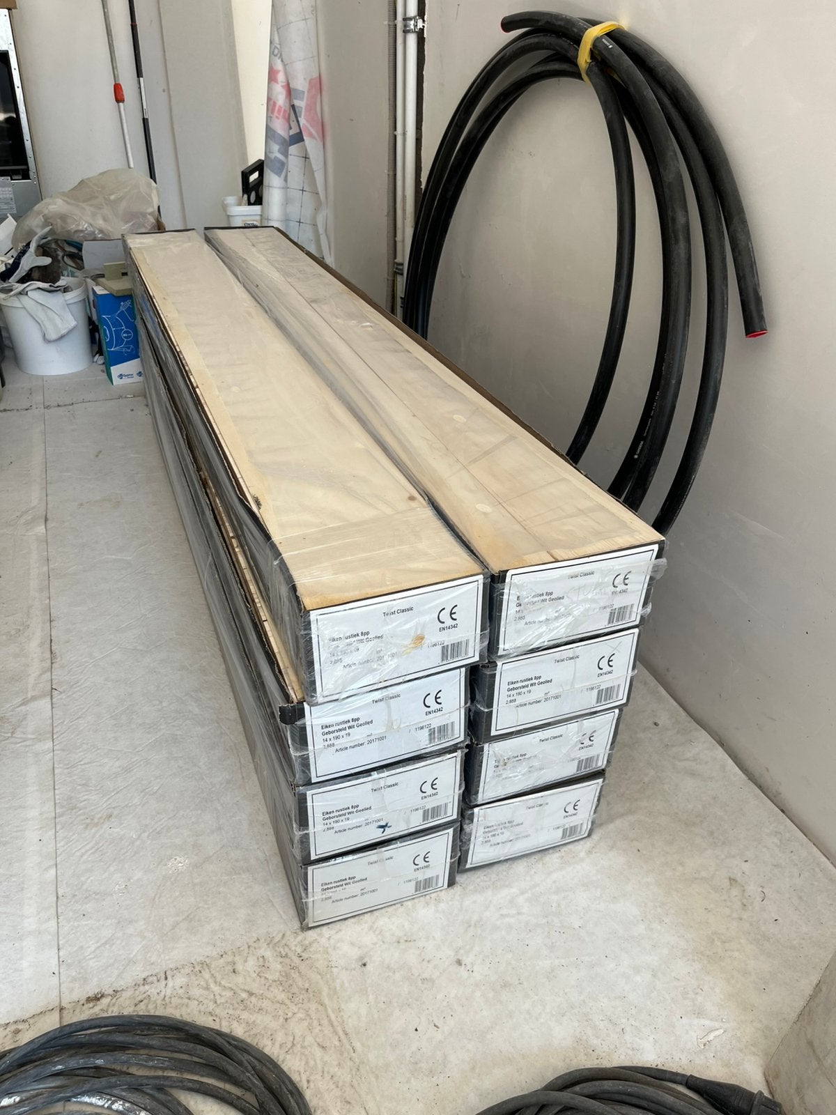 Meerlaags parket naturel rustiek eiken onbehandeld, Neuf, Parquet, Rustiek, 10 à 25 m²