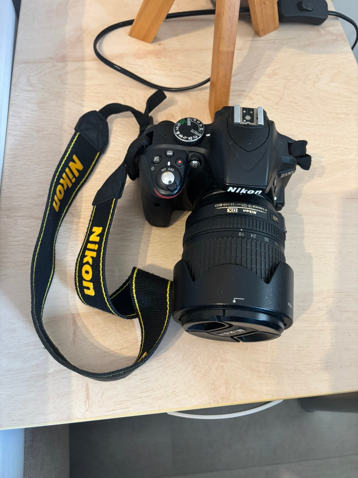 Nikon D3300 + AF-S Nikkor 18-105 + draagtas, TV, Hi-fi & Vidéo, Appareils photo numériques, Comme neuf, Enlèvement, Nikon, Reflex miroir