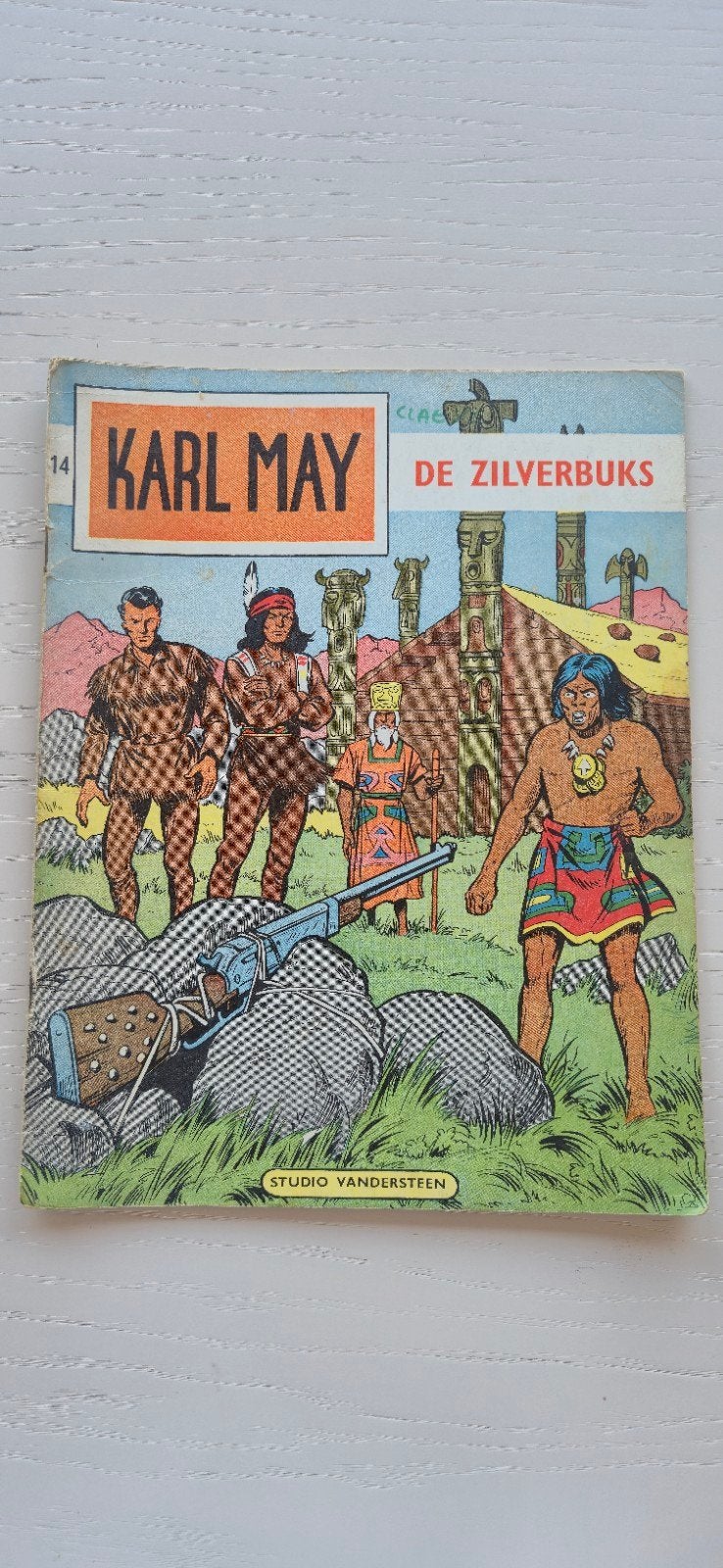 Karl May/Studio Vandersteen, Enlèvement, Utilisé, Willy vandersteen