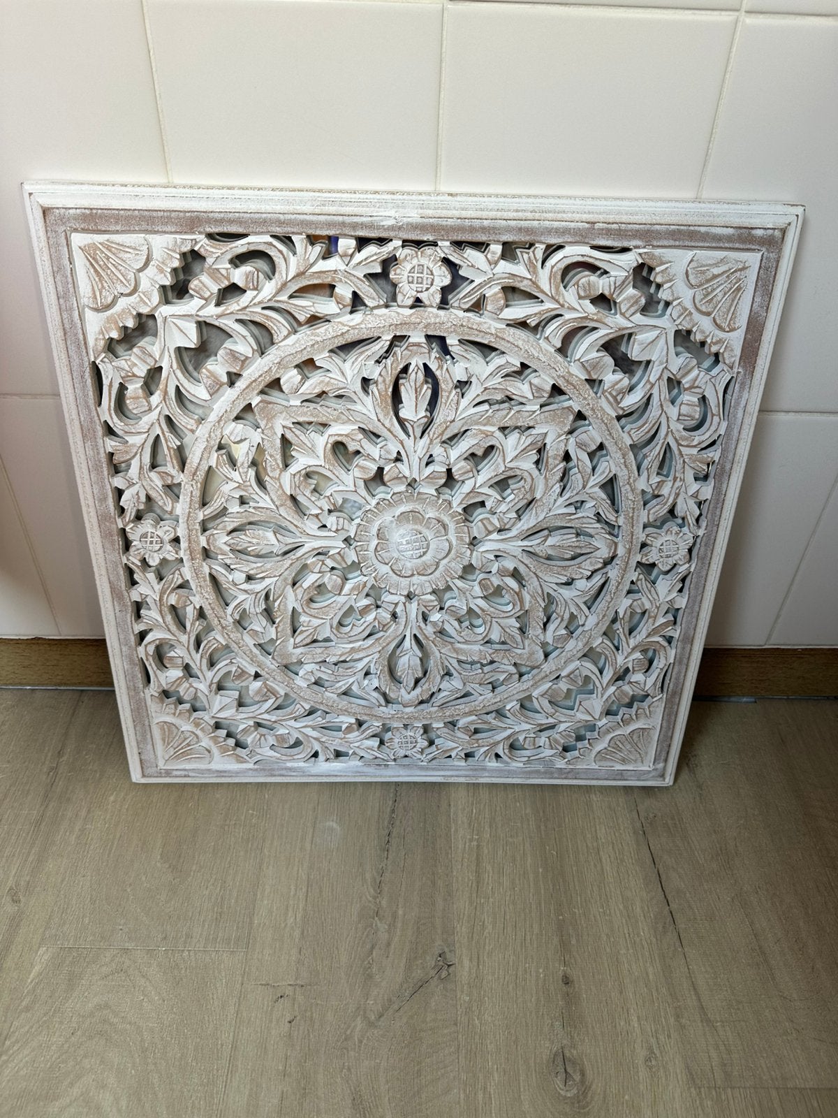 Cadre maison du monde mandala, Enlèvement ou Envoi, Comme neuf, Bois