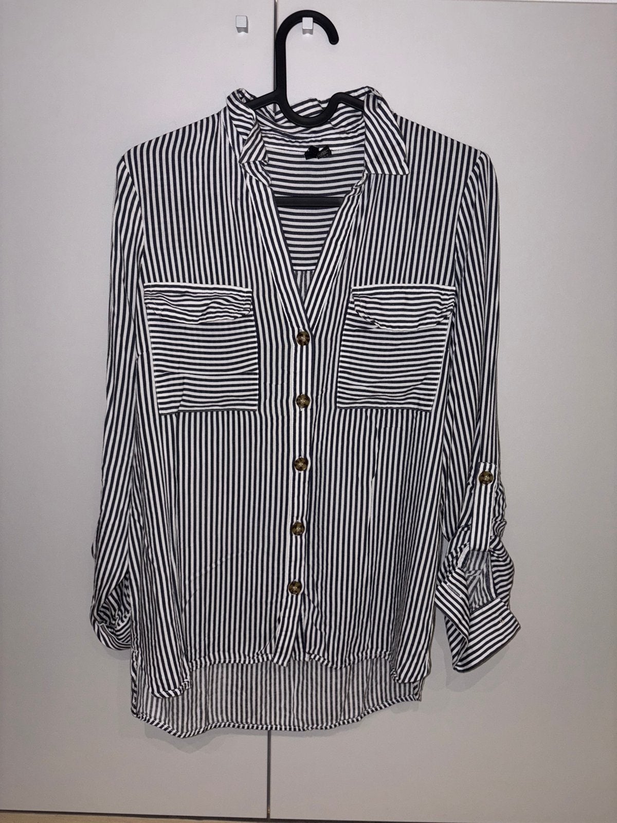 Blouse dames, Kleding | Dames, Blouses en Tunieken, Ophalen, Zo goed als nieuw, Maat 36 (S), Blauw