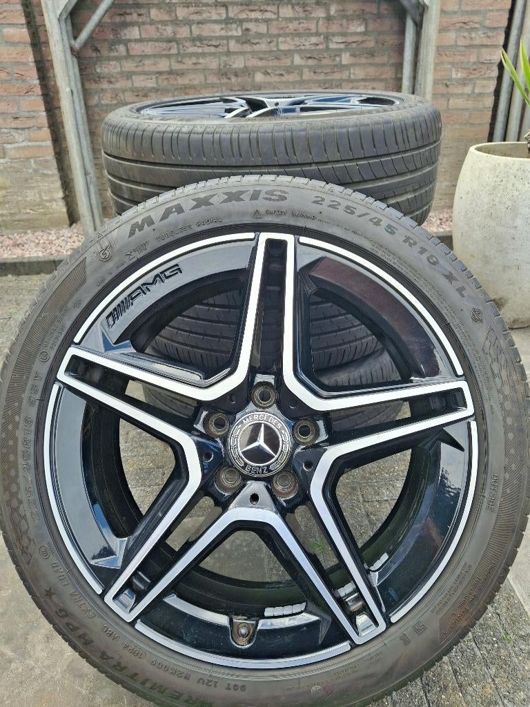 18 Inch Mercedes 5x112 AMG velgen A/B/CLA W177, Auto-onderdelen, Ophalen, 18 inch, Banden en Velgen, Zomerbanden