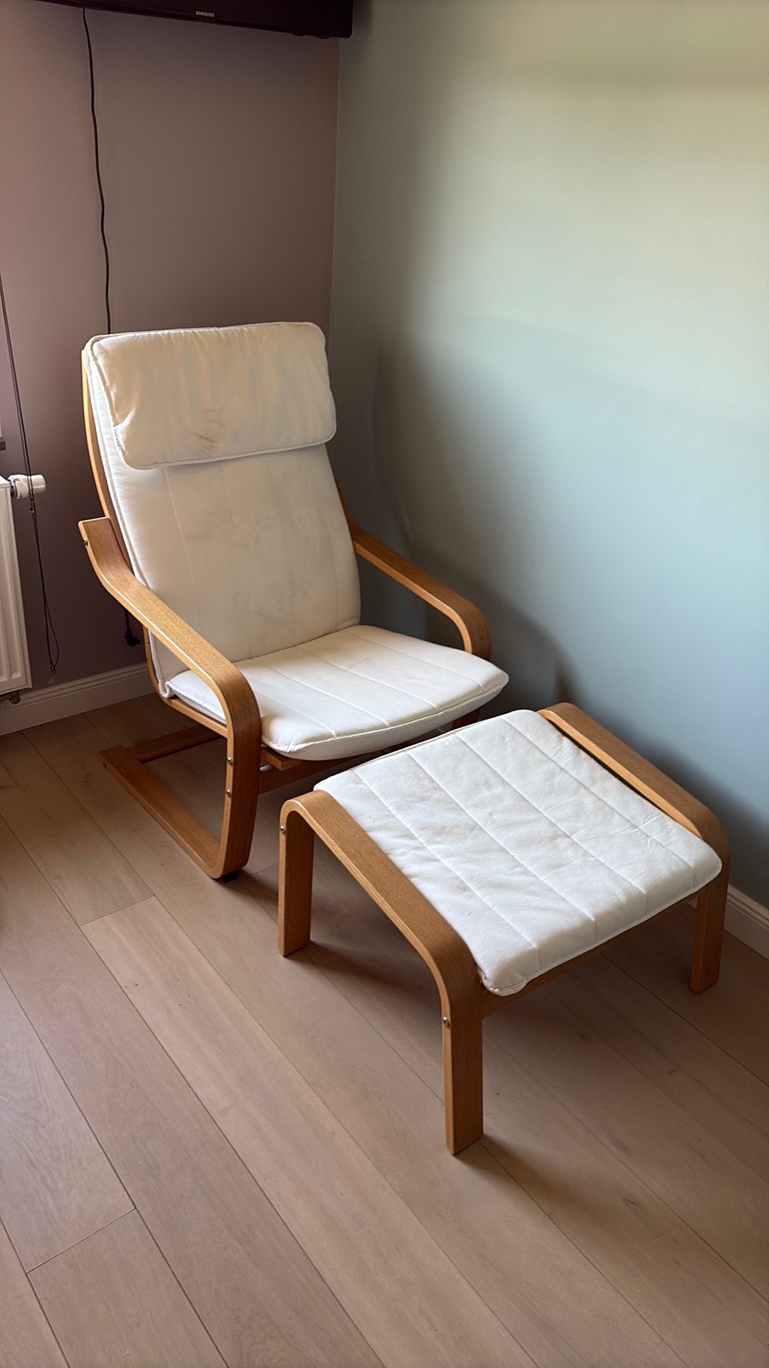 IKEA Zetel Poang, Huis en Inrichting, Fauteuils, Ophalen, Gebruikt