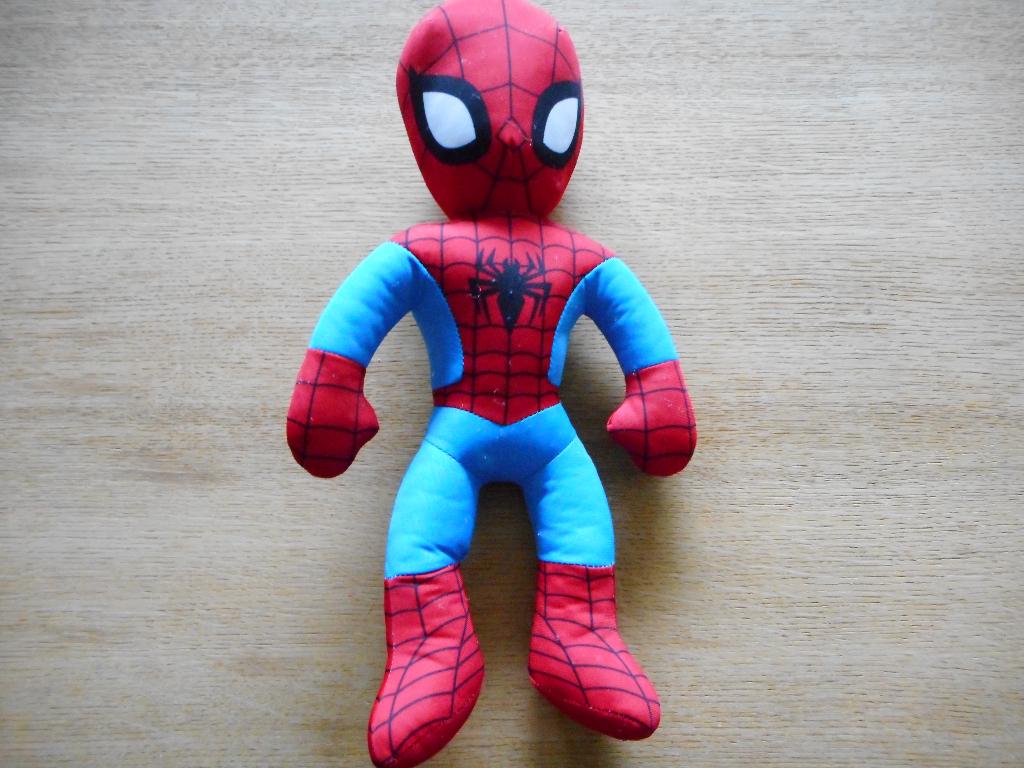 Spiderman knuffel - 40 cm, Ophalen of Verzenden, Zo goed als nieuw, Overige typen