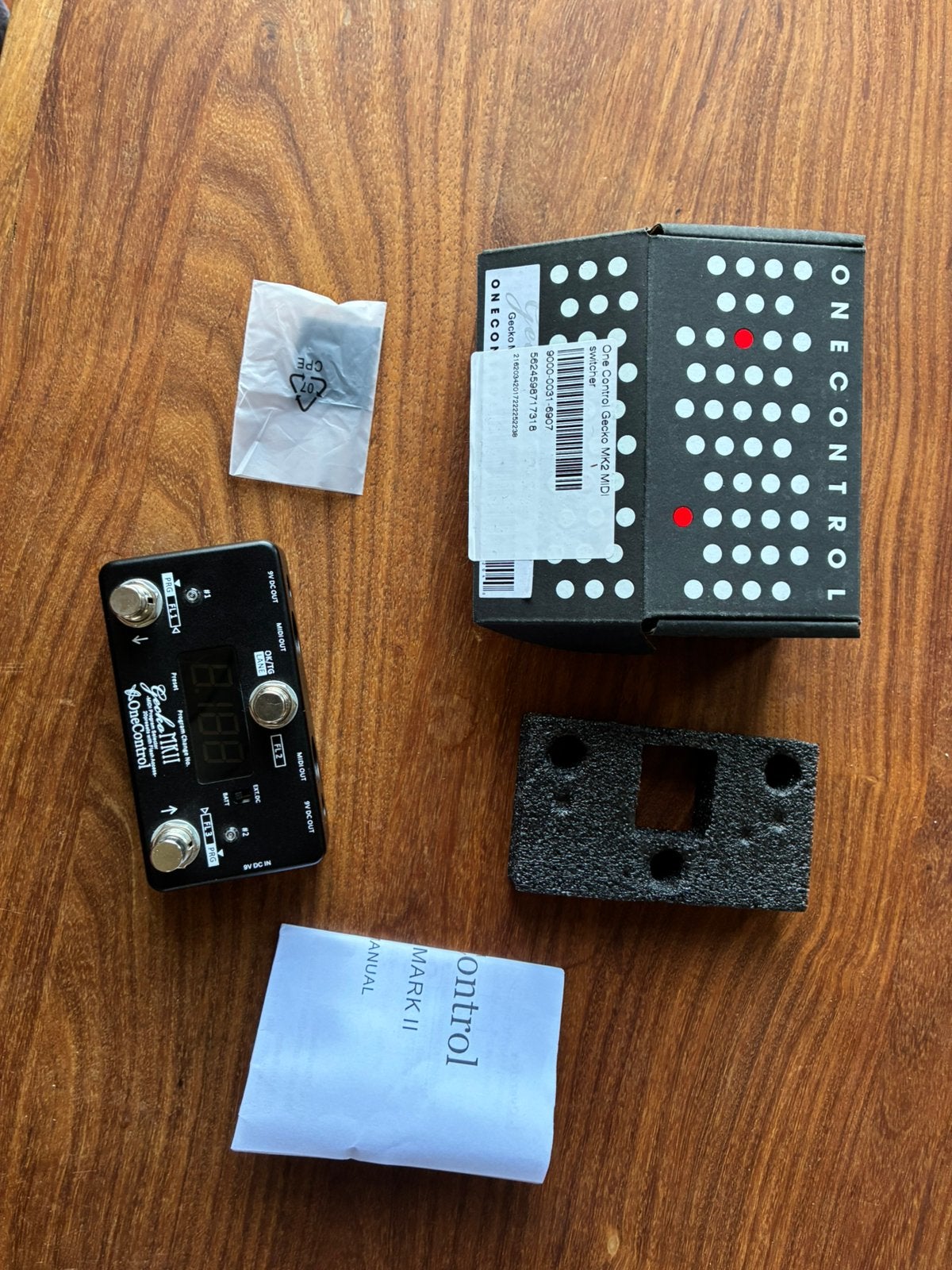 One Control Gecko MKII, Enlèvement ou Envoi, Comme neuf