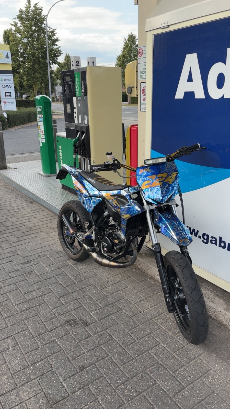 Beta rr50, Enlèvement, Classe B (45 km/h), 6 vitesses, 50 cm³