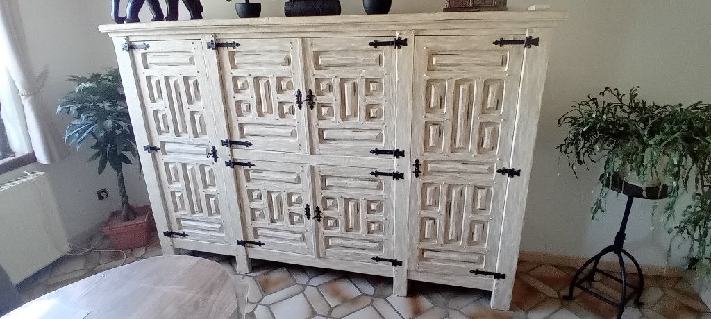 Buffet long et buffet haut (à donner), Maison & Meubles, Armoires | Buffets, Utilisé, 150 à 200 cm, 200 cm ou plus, 50 à 75 cm