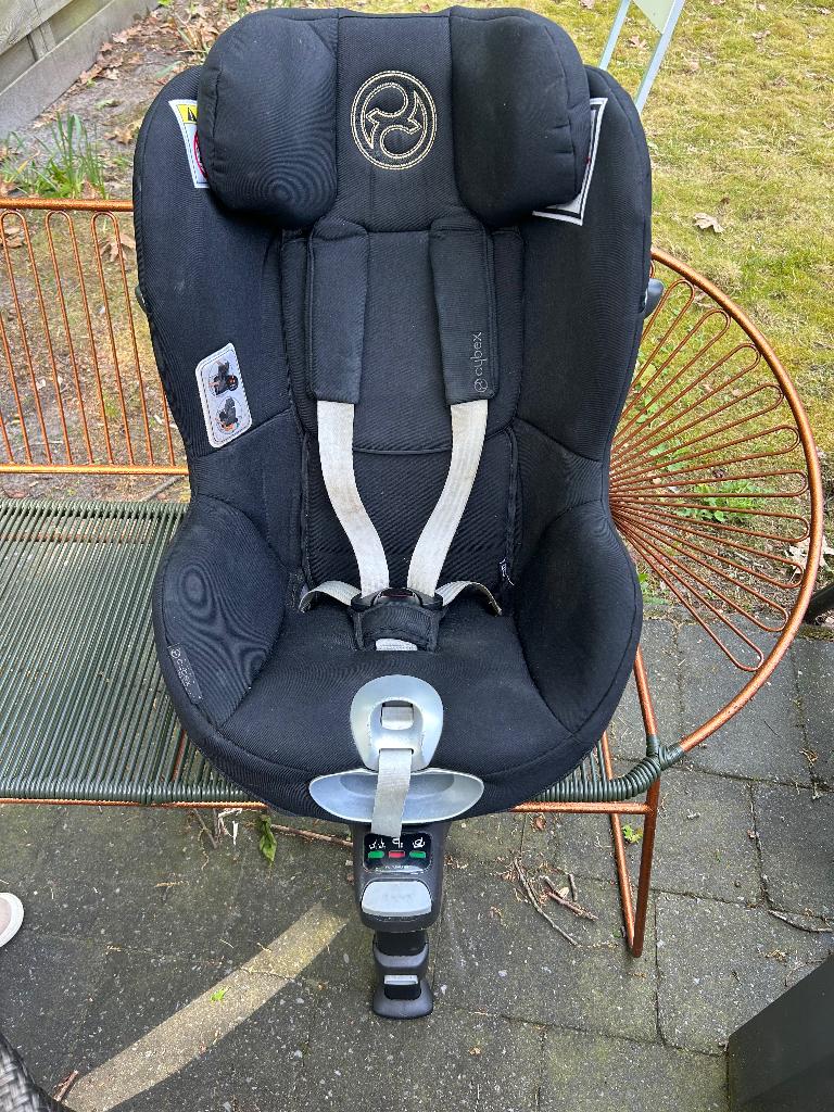 CYBEX SIRONA autostoel & isofix basis 360 gr, Verstelbare rugleuning, 0 t/m 18 kg, Zo goed als nieuw, Isofix